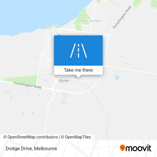 Dodge Drive map