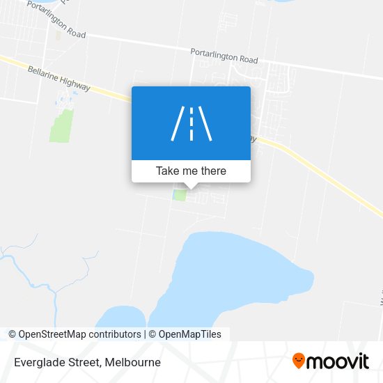 Everglade Street map