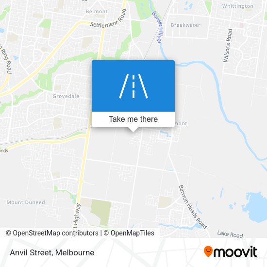 Anvil Street map
