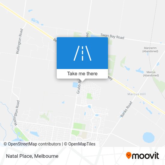 Natal Place map