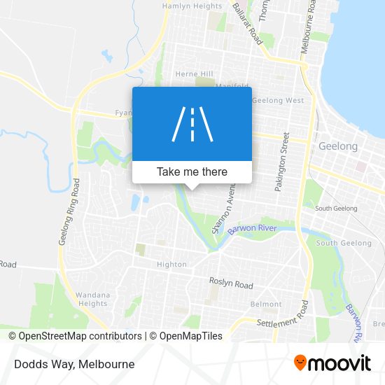 Dodds Way map