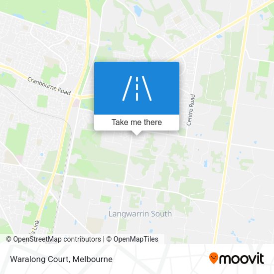 Waralong Court map