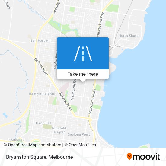Bryanston Square map