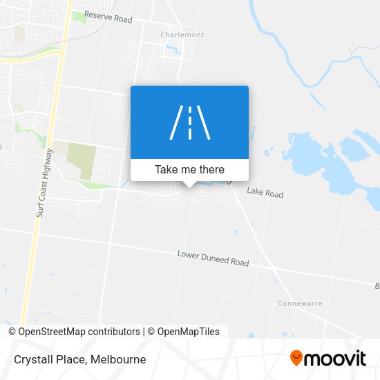 Crystall Place map