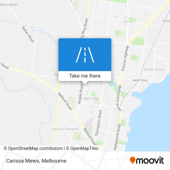 Carissa Mews map