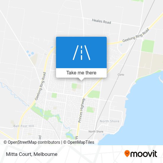 Mitta Court map