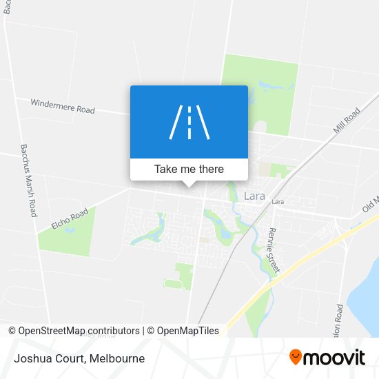 Joshua Court map