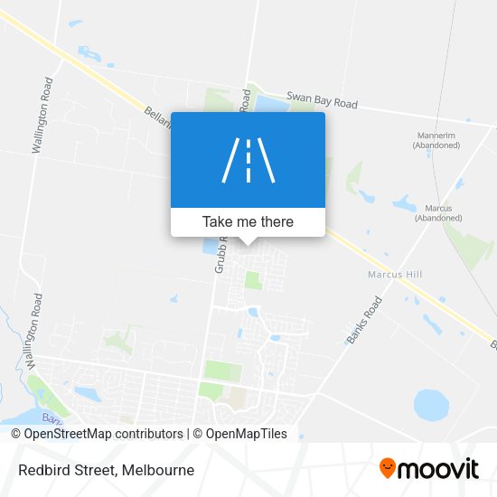 Redbird Street map