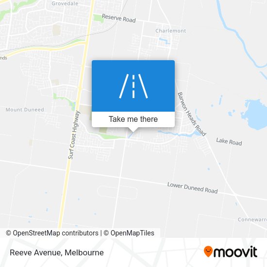Reeve Avenue map