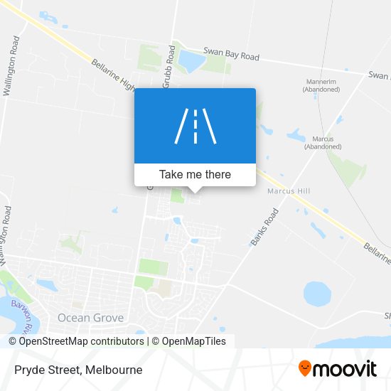 Pryde Street map
