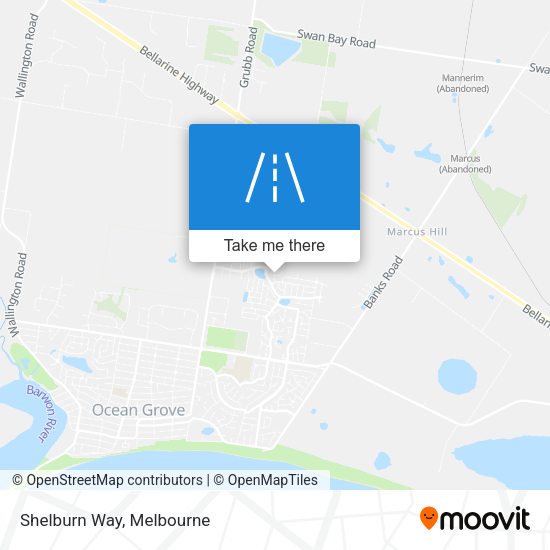 Shelburn Way map