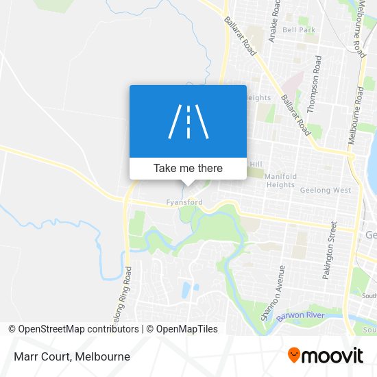 Marr Court map