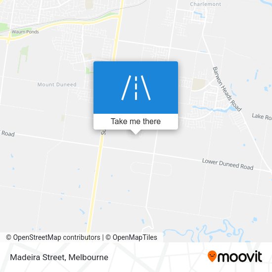 Madeira Street map