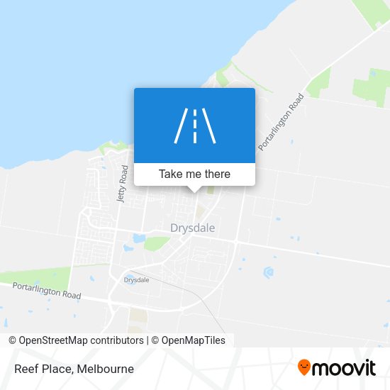 Reef Place map