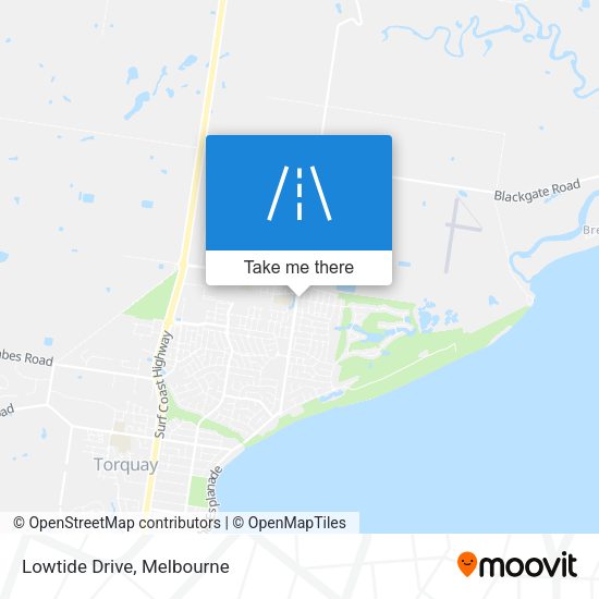 Lowtide Drive map