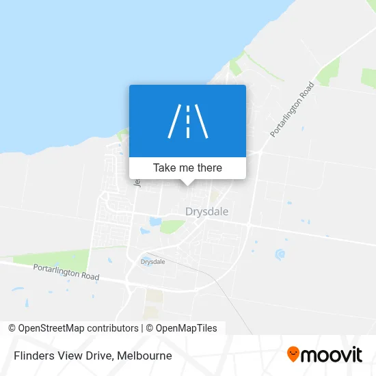 Mapa Flinders View Drive