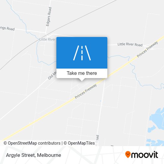 Argyle Street map