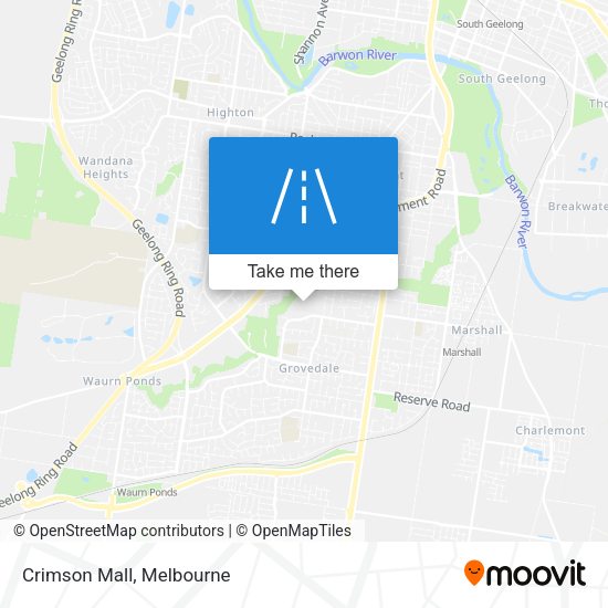 Crimson Mall map