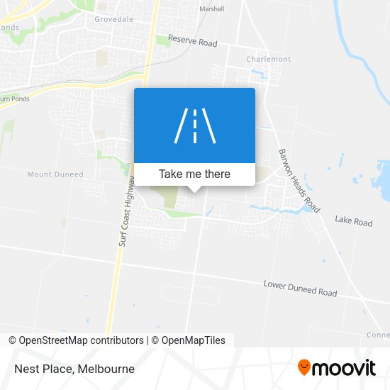 Nest Place map