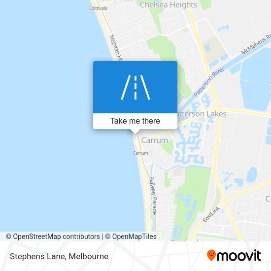 Stephens Lane map