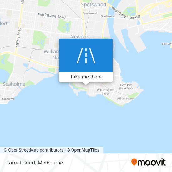 Farrell Court map