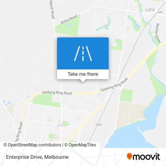 Enterprise Drive map