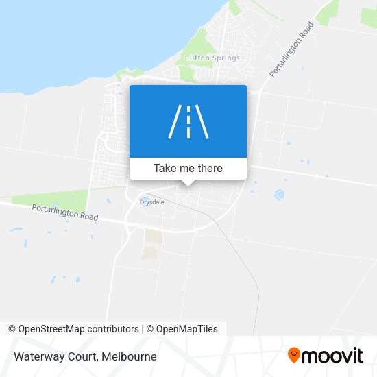 Waterway Court map
