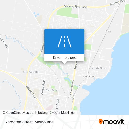 Narooma Street map
