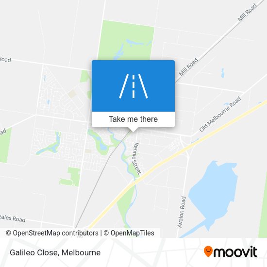 Galileo Close map