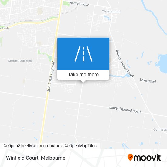 Winfield Court map