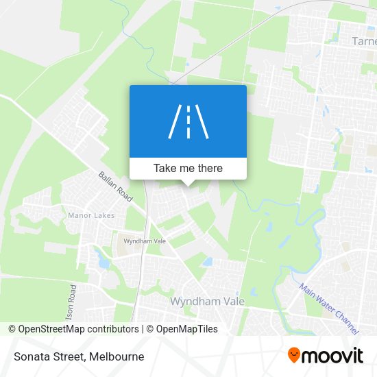 Sonata Street map