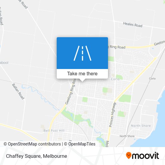 Chaffey Square map