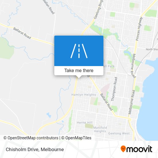 Chisholm Drive map