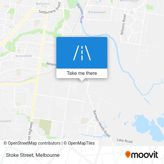 Stoke Street map