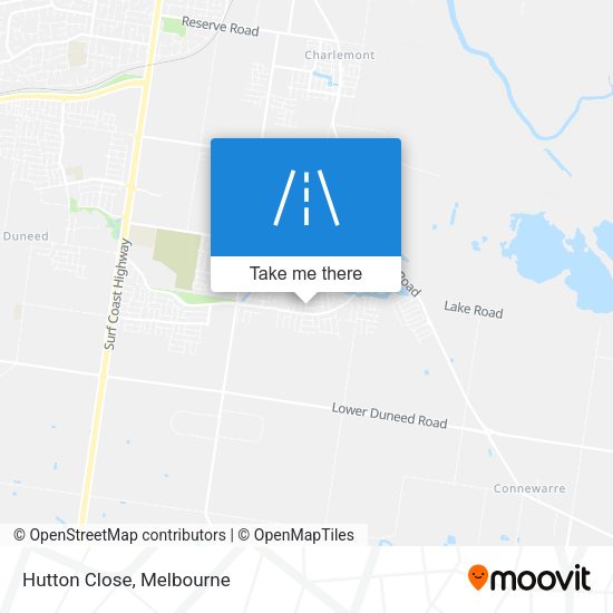 Hutton Close map