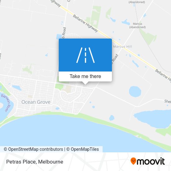 Petras Place map