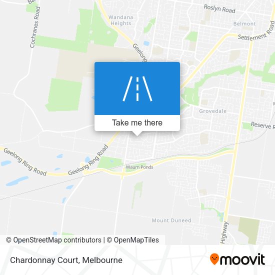 Chardonnay Court map