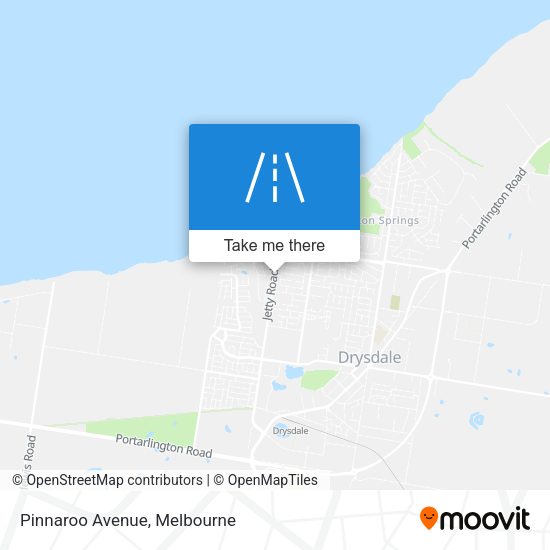 Pinnaroo Avenue map