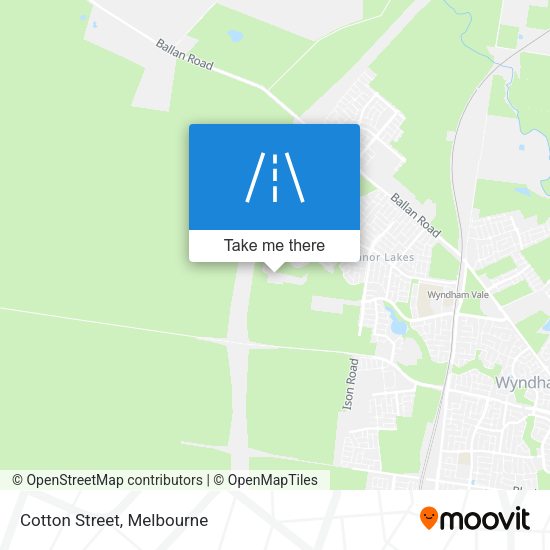 Cotton Street map