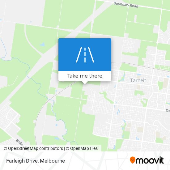 Farleigh Drive map