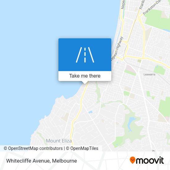 Whitecliffe Avenue map