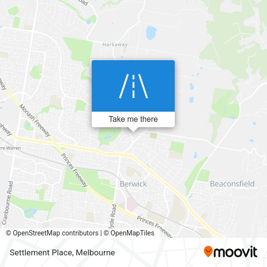 Settlement Place map