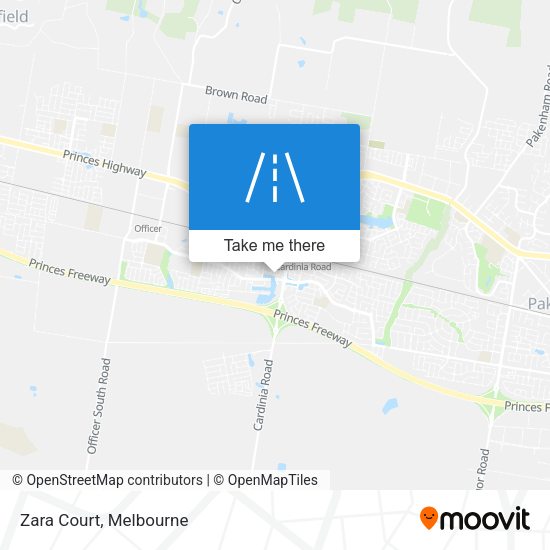 Zara Court map