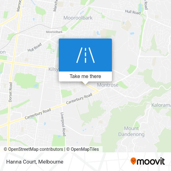 Hanna Court map