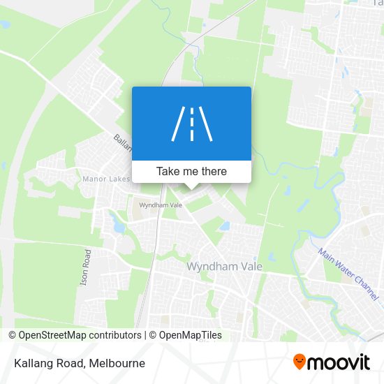 Kallang Road map