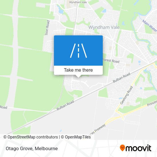 Otago Grove map