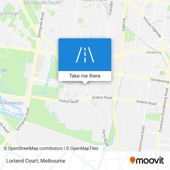Lorland Court map