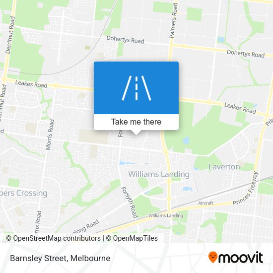 Barnsley Street map
