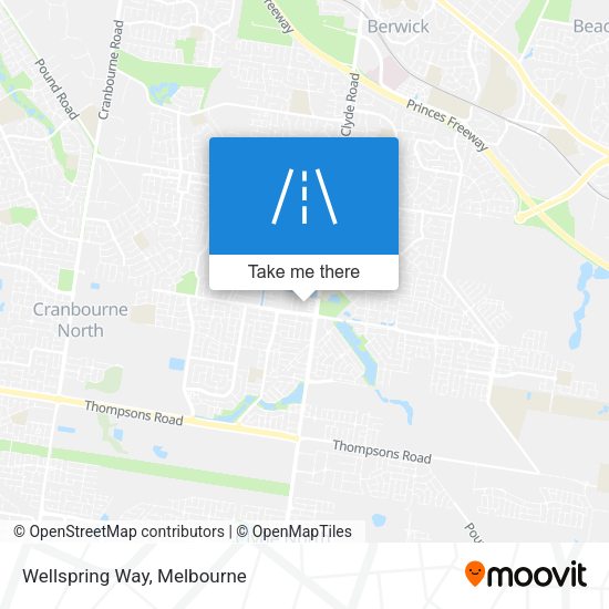 Wellspring Way map