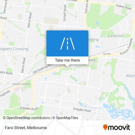 Faro Street map